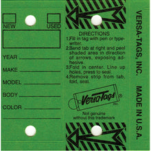 Load image into Gallery viewer, Genuine Versa-Tag Key Tags - 250 per box