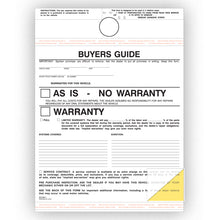 Load image into Gallery viewer, Hanging Buyers Guides