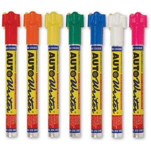 Auto Writer Windshield Markers - 7 Colors
